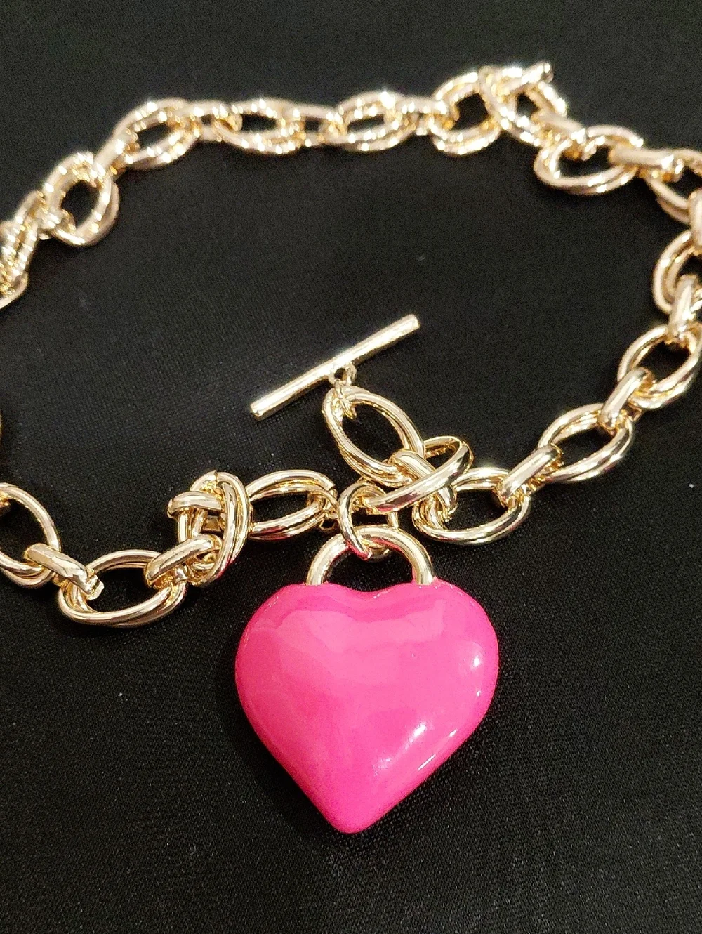 CAMILA COELHO HEART  CHAIN NECKLACE - Picture 3 of 6